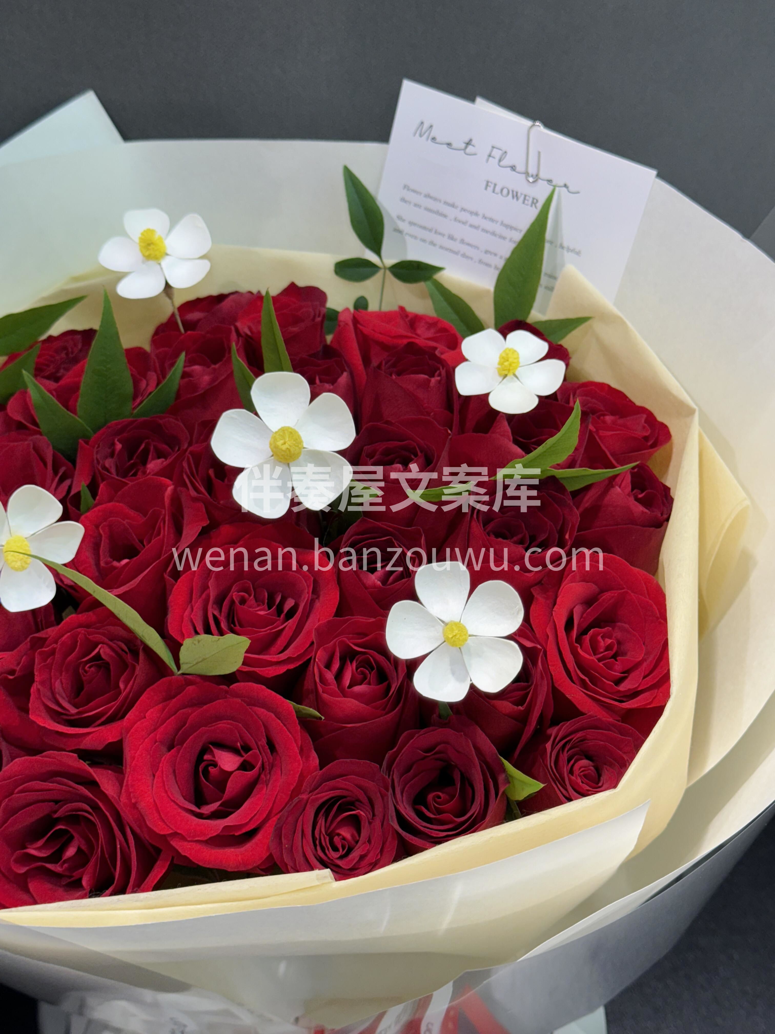 圆形红玫瑰花束 表达热烈的首选✨ 🌹红玫 配图1