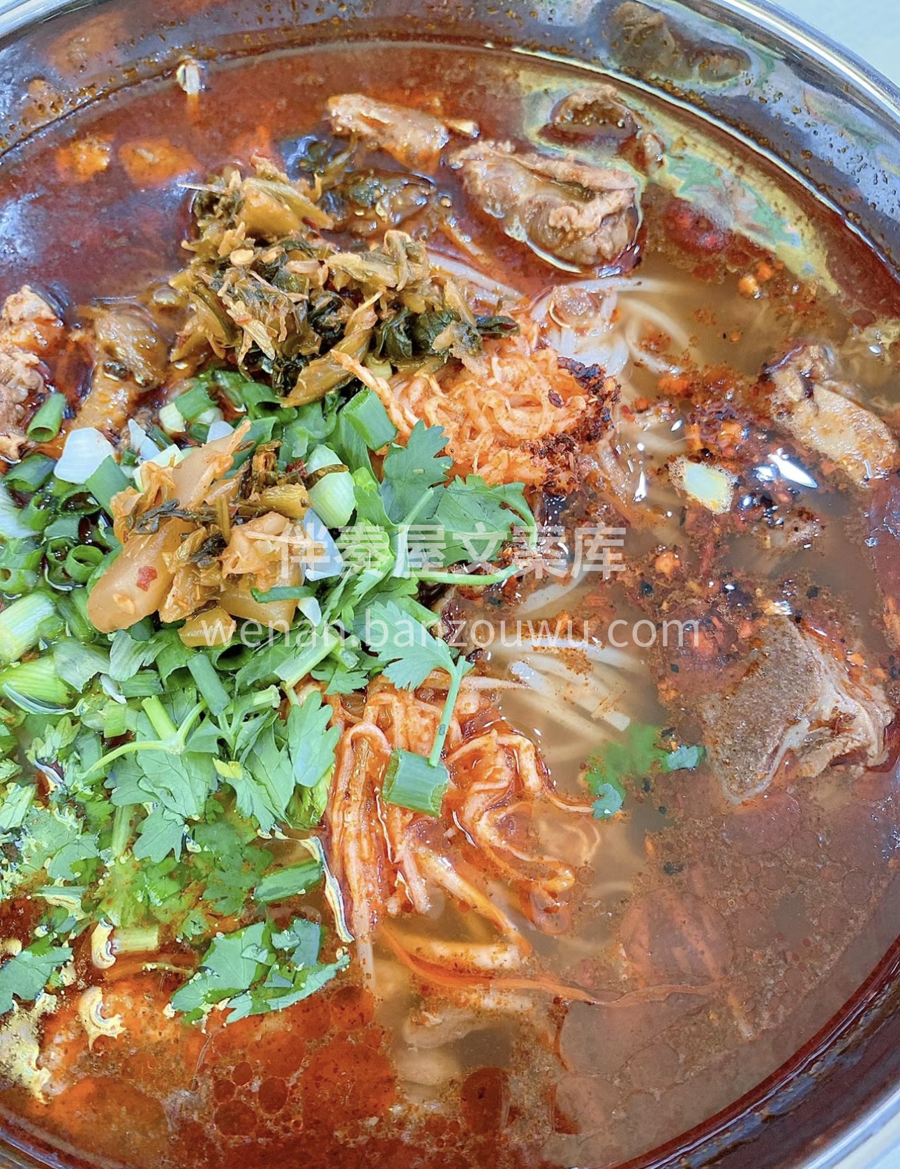 鸡肉米线，满满的温暖与满足。鲜嫩鸡肉与爽 配图2