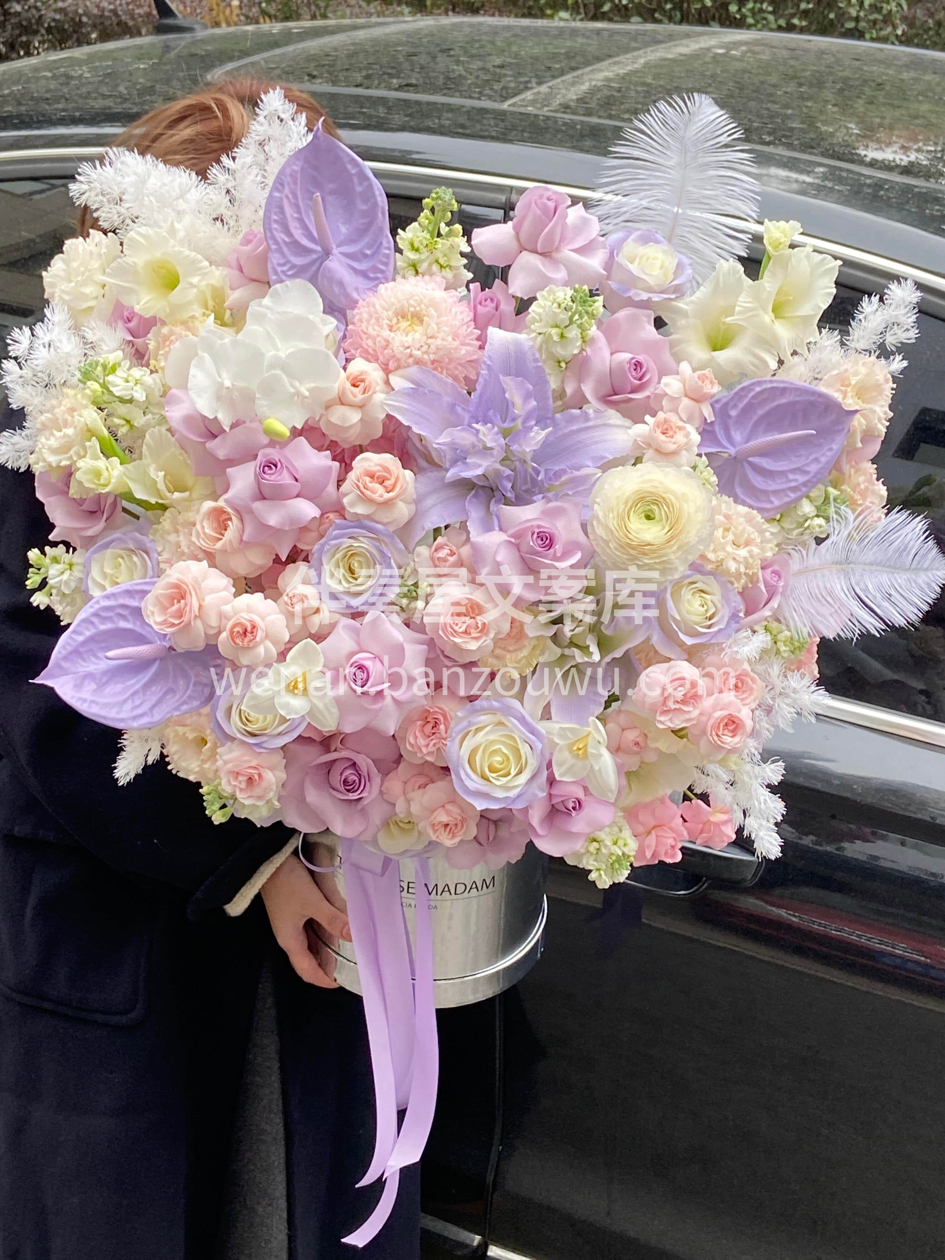 低饱和粉紫调抱抱桶🌸 温柔到心坎里🫧不张扬的浪漫💜 却藏着满 配图3