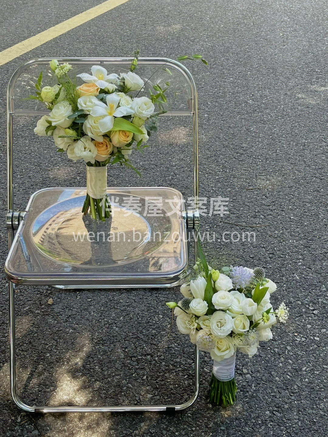 超仙的手捧花，客定款~ 手捧花大概是女孩 配图1
