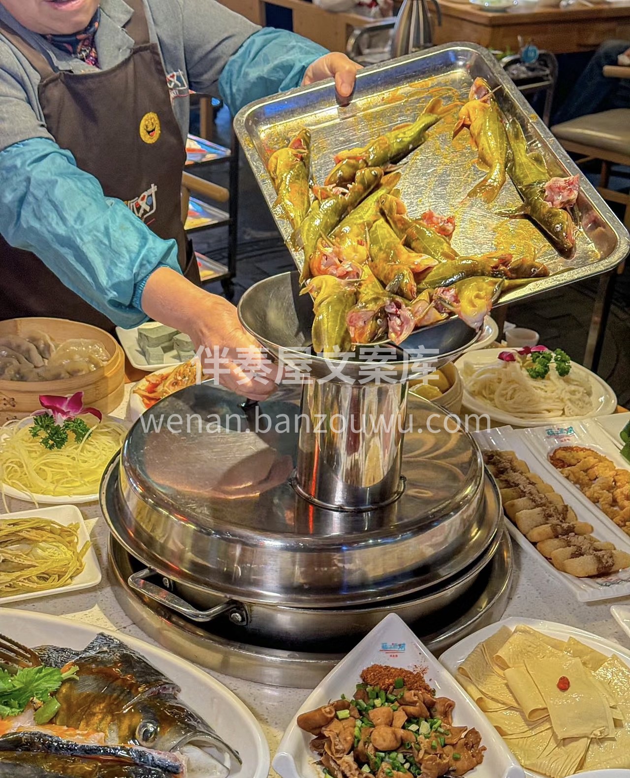可以喝到鲜美的鱼汤～吃到酥酥脆脆的椒盐鱼 配图3