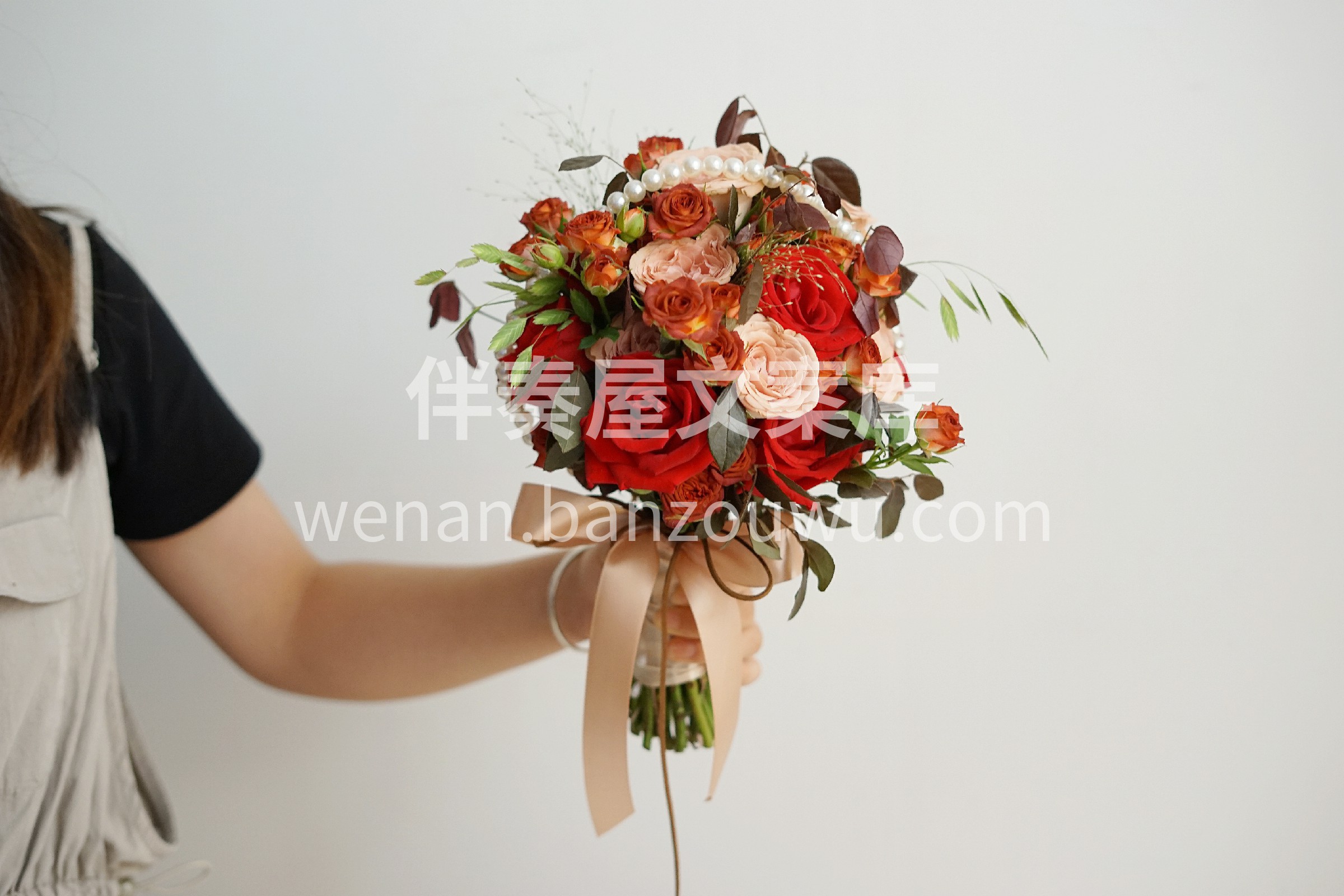 新娘手捧花 每个女孩子都值得被放在♥心尖 配图3