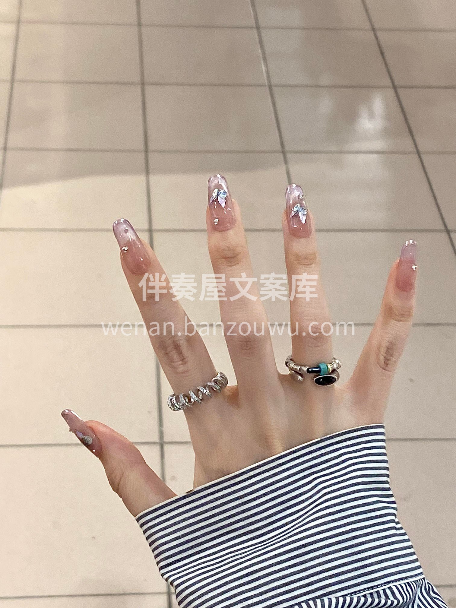 香芋紫极光蝴蝶♡♩指甲盖先美一步啦🍂 配图3