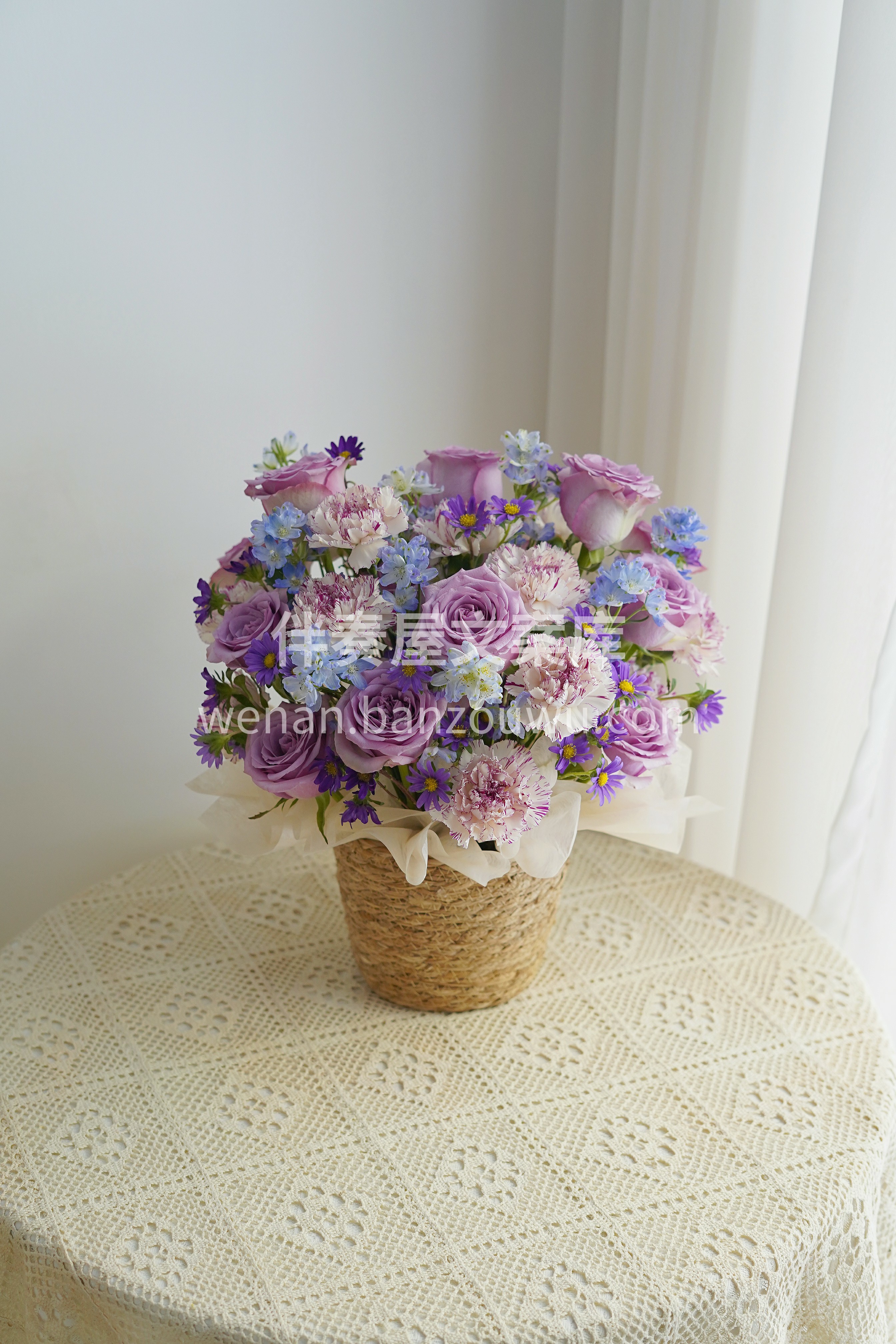 紫色天生自带故事感💜 无需过多点缀🌸 一抹紫色抱抱桶 慵懒  配图1