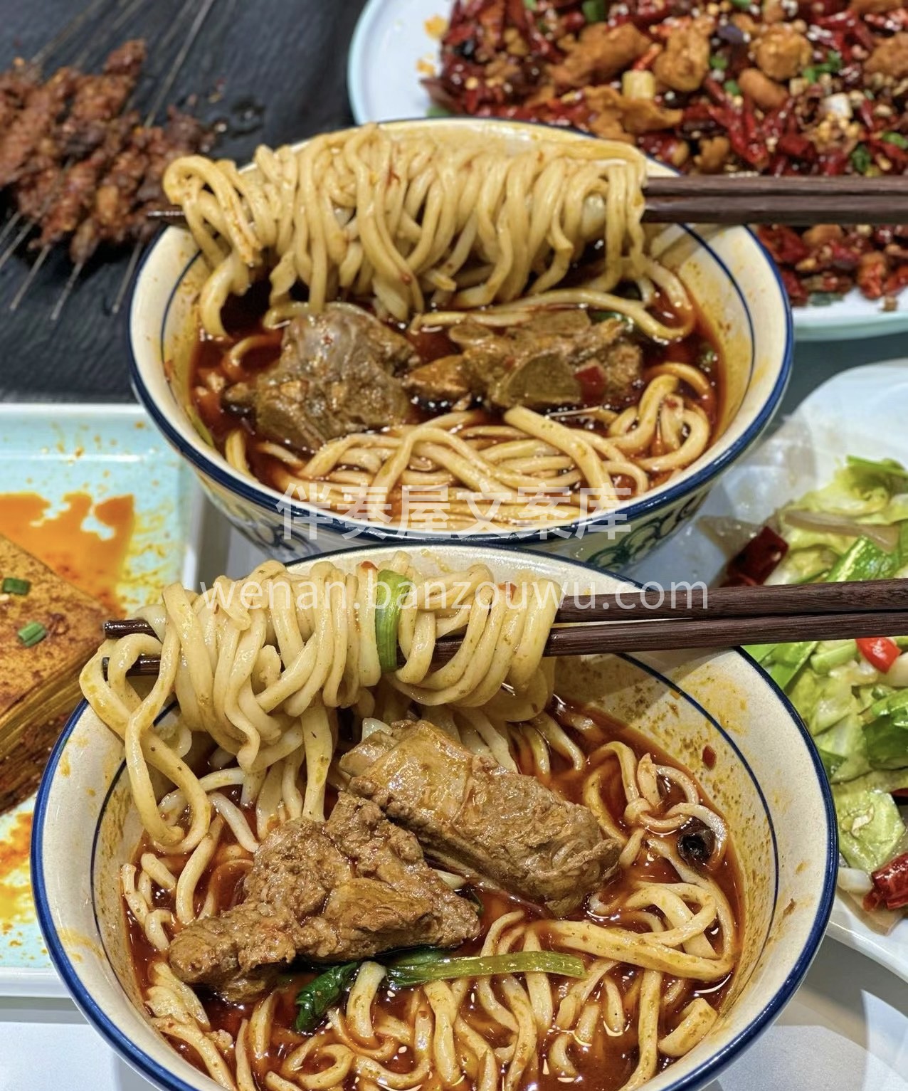就是说中国胃还是更偏爱这样的中式排骨汤面 配图1