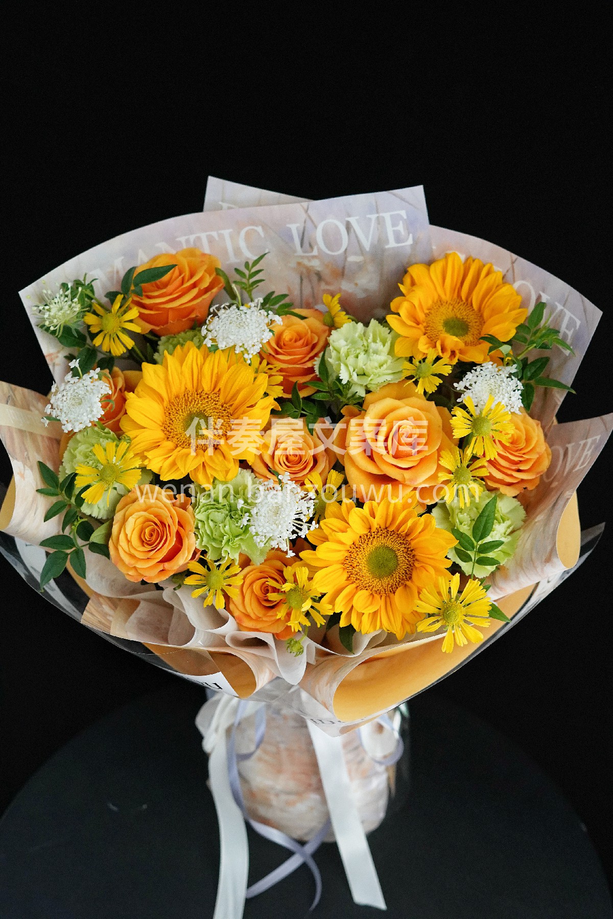 向日葵带着暖意💐🌻 搭配🌼温柔繁花 治愈所有小情绪😙😙 配图3