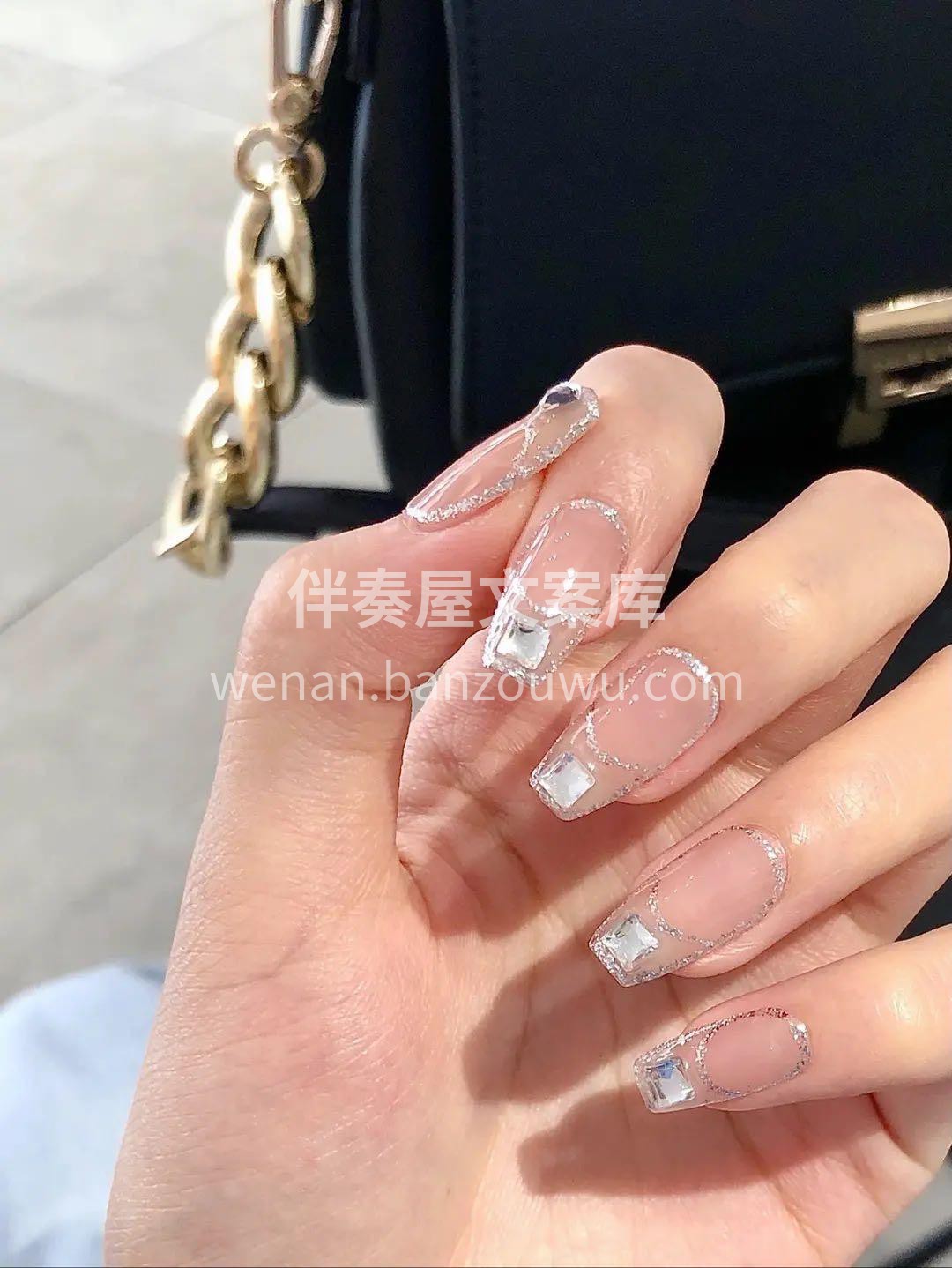 ☆ 今日の美甲☾ ˚‧º· ♡•∘时间从 配图2