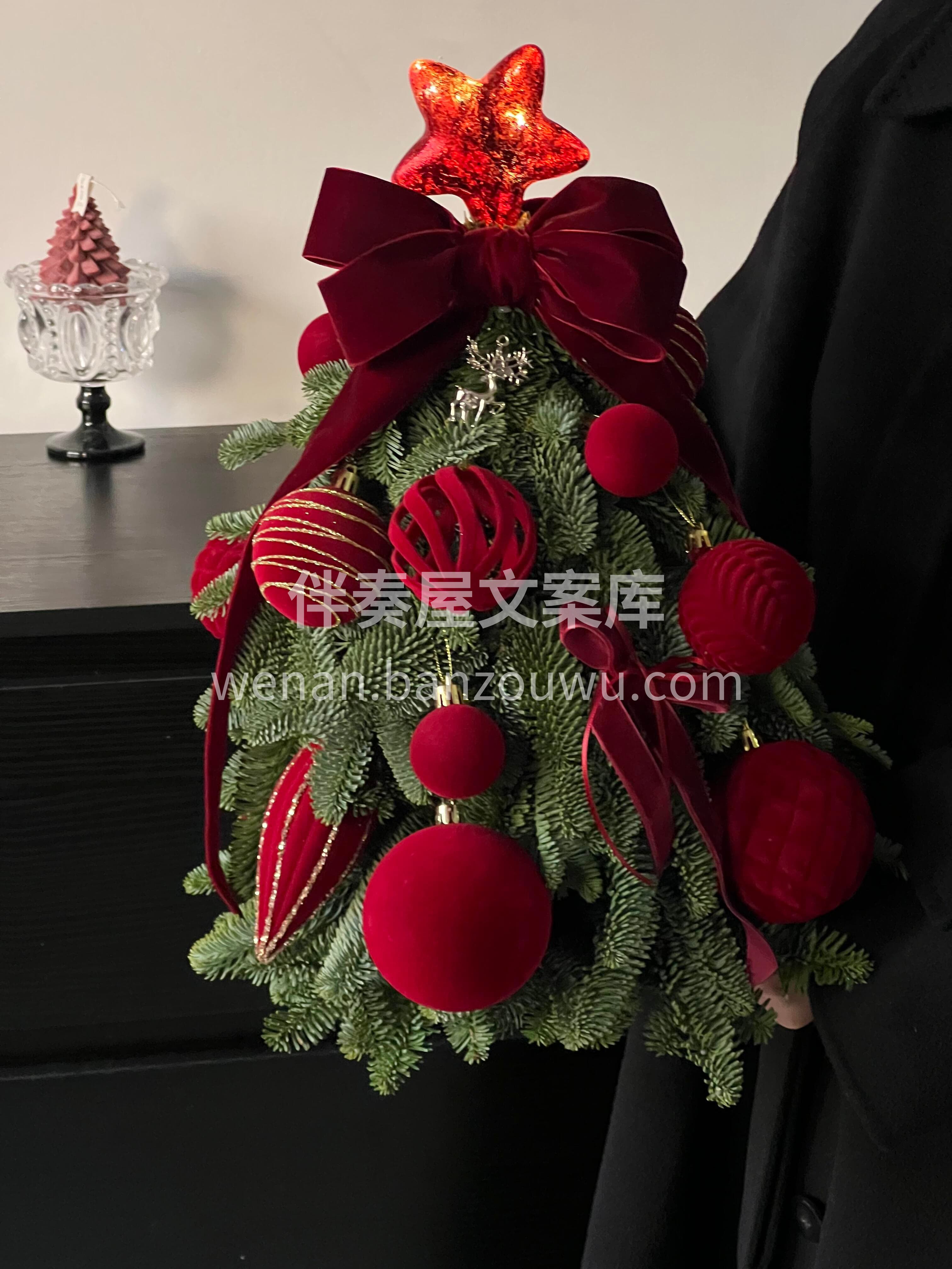 圣诞节的浪漫🎄从一棵圣诞树开始🌿 灯串亮起的瞬间✨所有温柔与 配图1