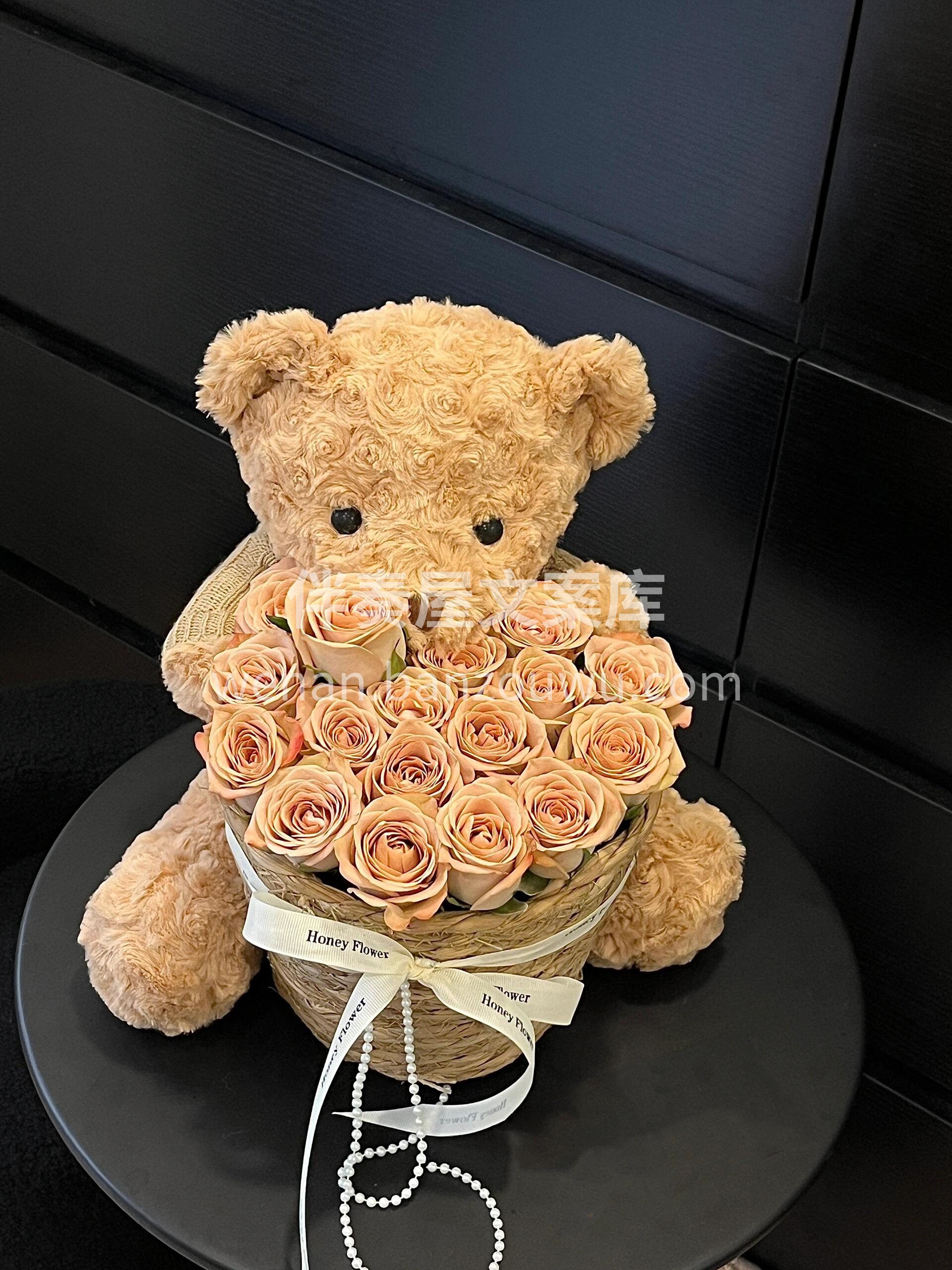 卡布奇诺小熊抱抱篮 天气渐冷❄ 🐻小熊抱 配图2