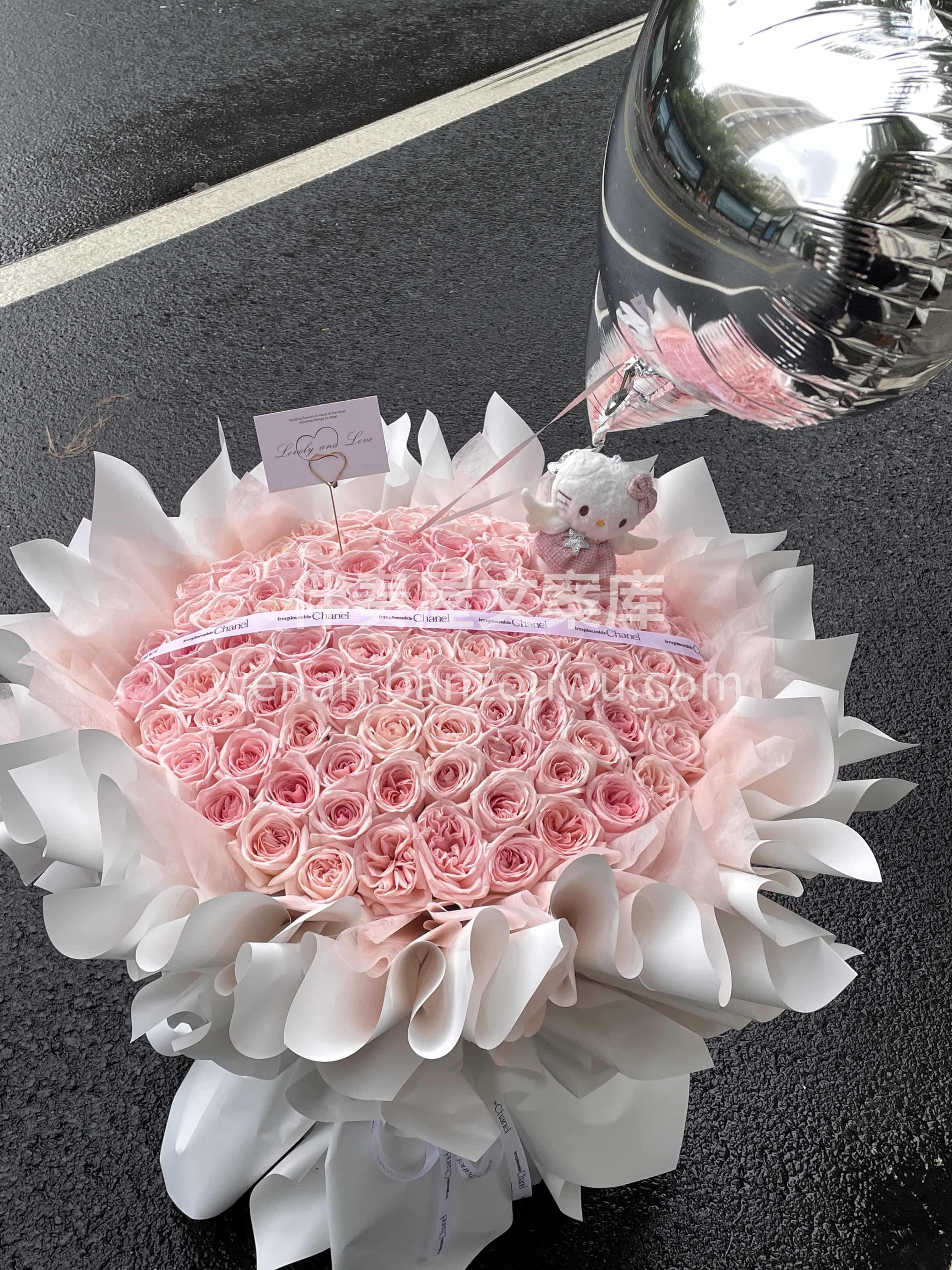 99支荔枝玫瑰的仪式感🌸是藏在细节里的深情🌷 💕每一朵都是藏 配图1
