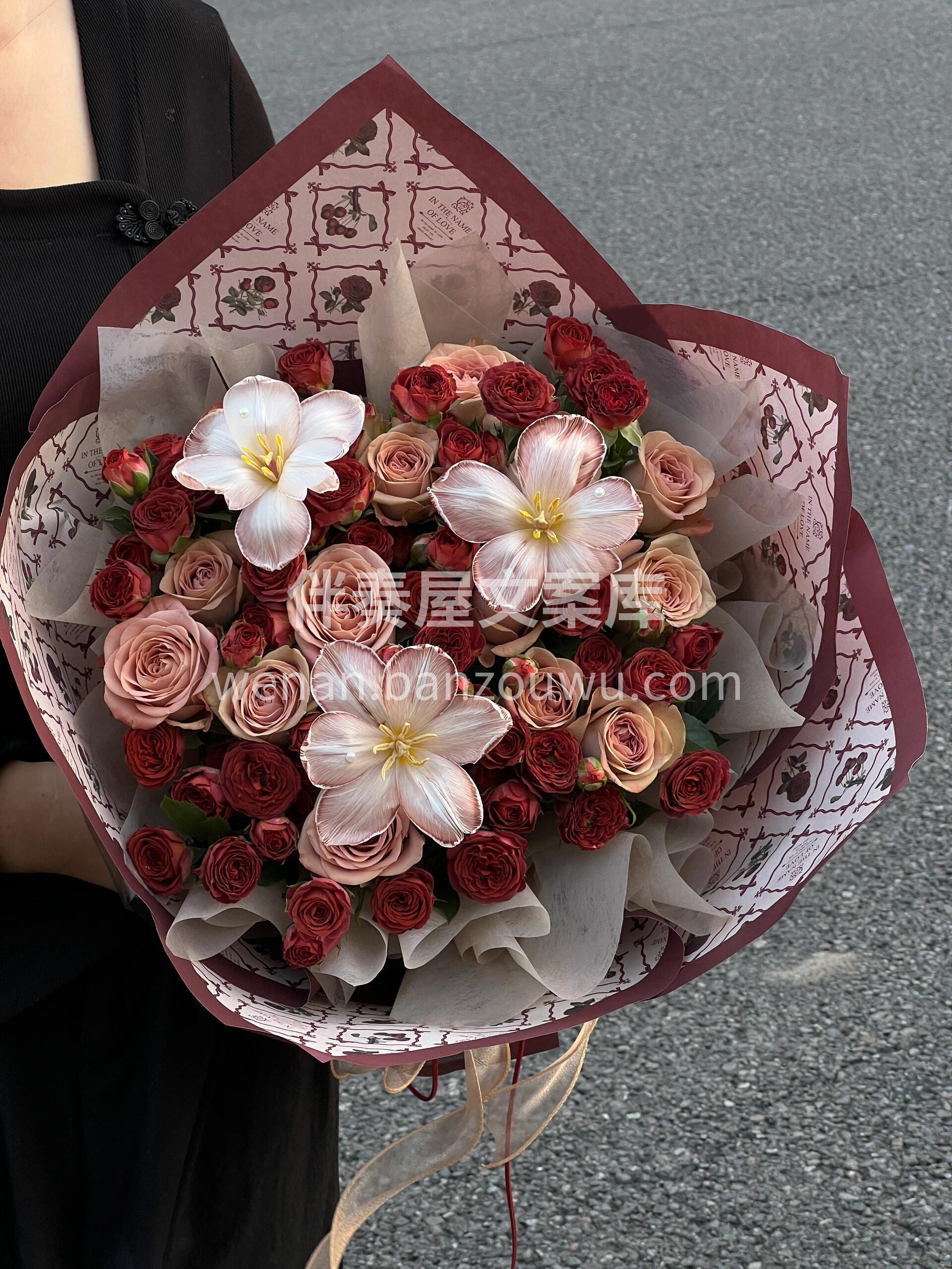 浪漫五芒星花束 ⭐ 听说五芒星会带来好运 配图1