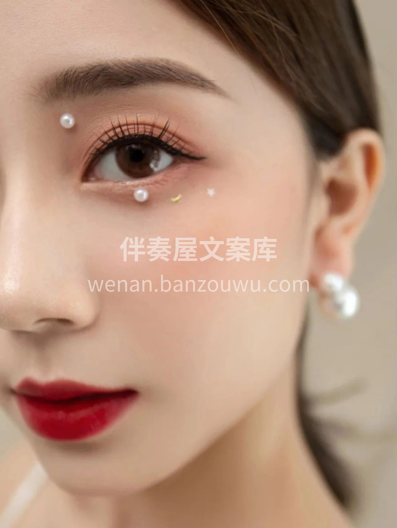 婚纱照怎么能没有精致的妆容 鲜花点缀 ✔