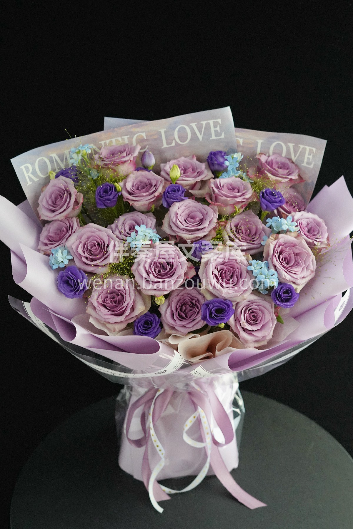 紫霞仙子混搭花束💐 每个生命💜都会开在属于自己的春天 看花🌸 配图3
