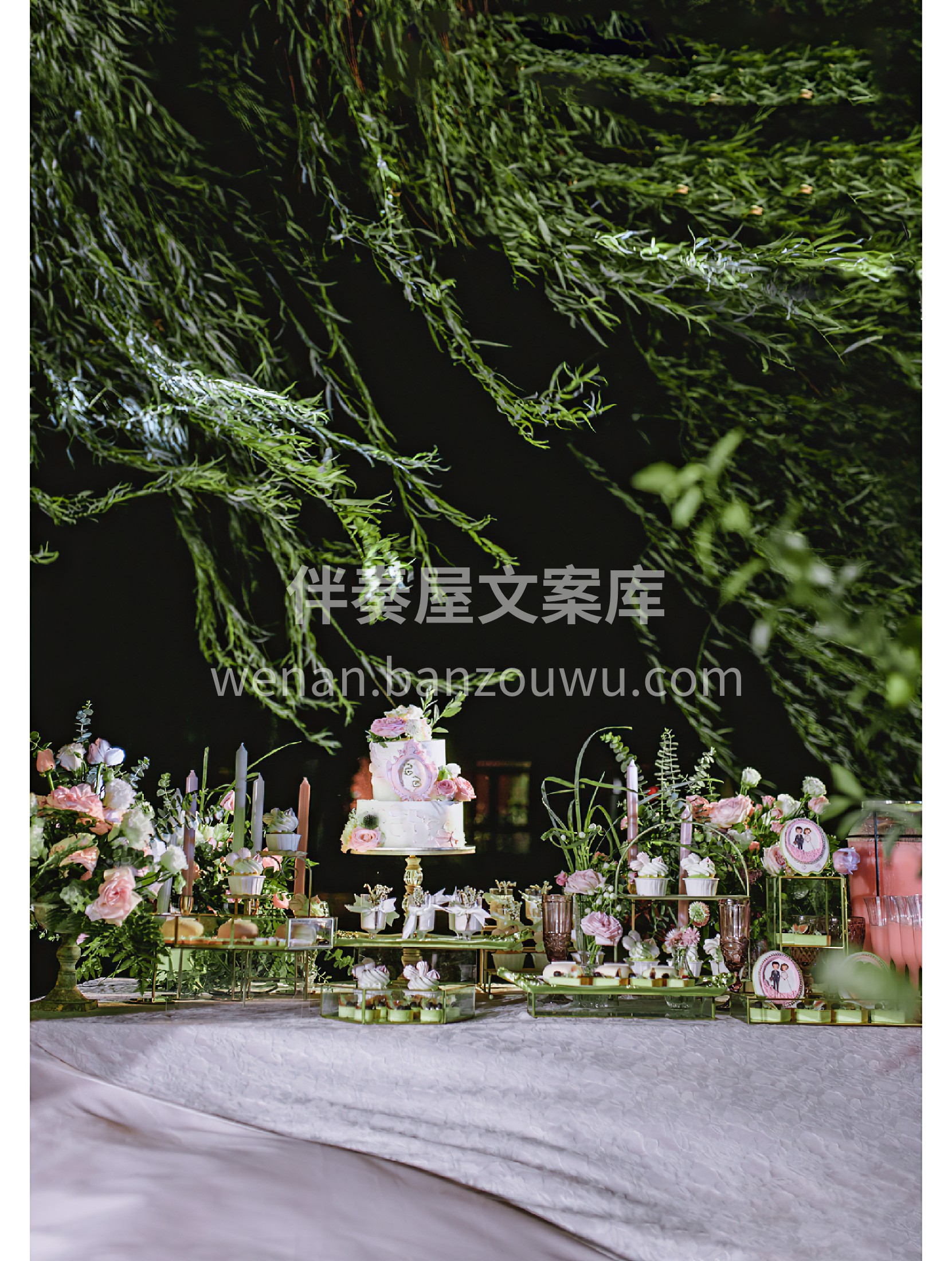 高级感十足的求婚布置 花费大心血的求婚仪式圆满落幕 现场真的 配图4
