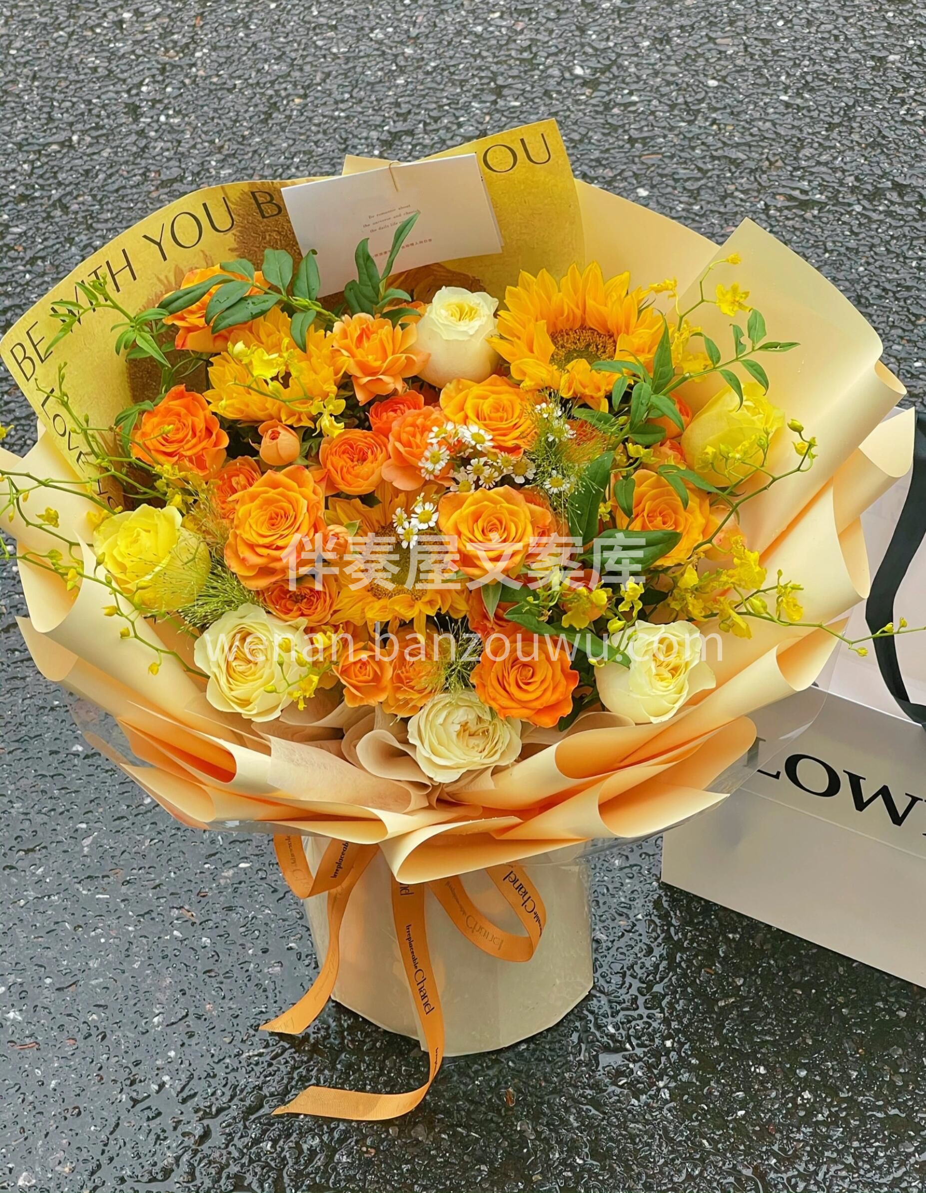 永远阳光☀️勇敢的向日葵🌻 跟着光✨追着暖🌼像它般热烈生长  配图1