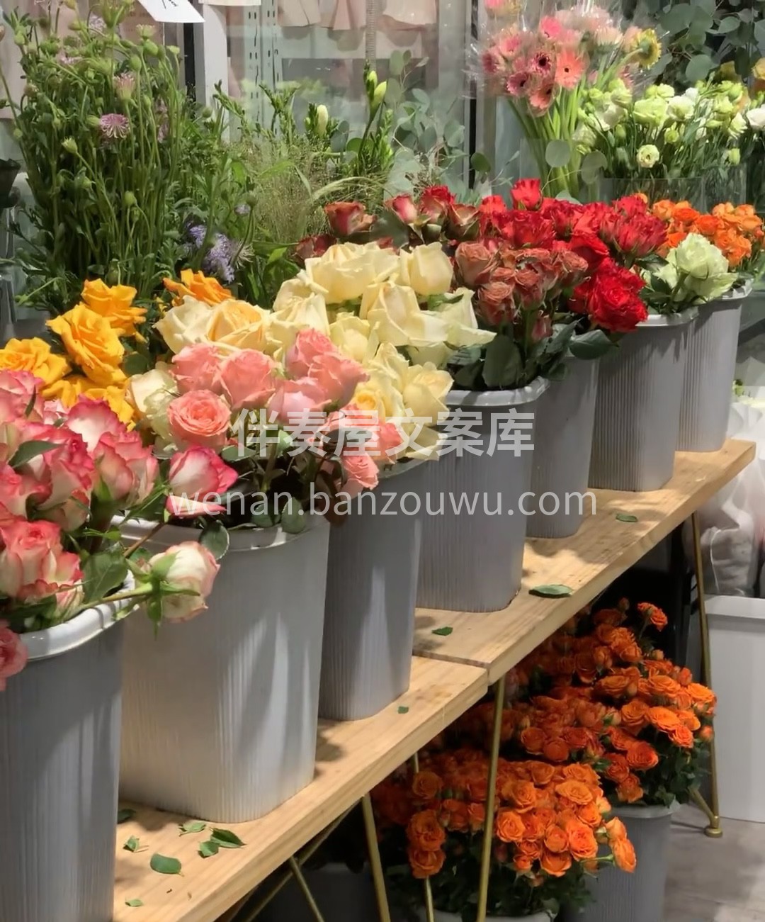 “我能想到最浪漫的事，就是手捧鲜花，和你 配图1