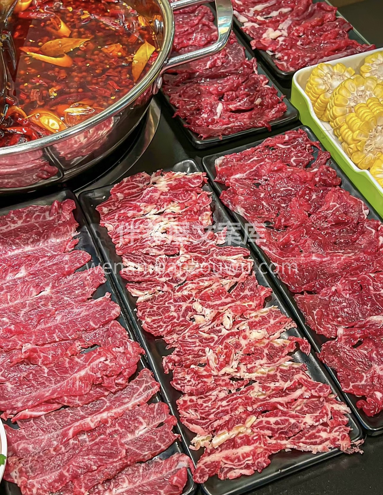 潮汕牛肉火锅，一场鲜美的味蕾盛宴！每一片 配图2