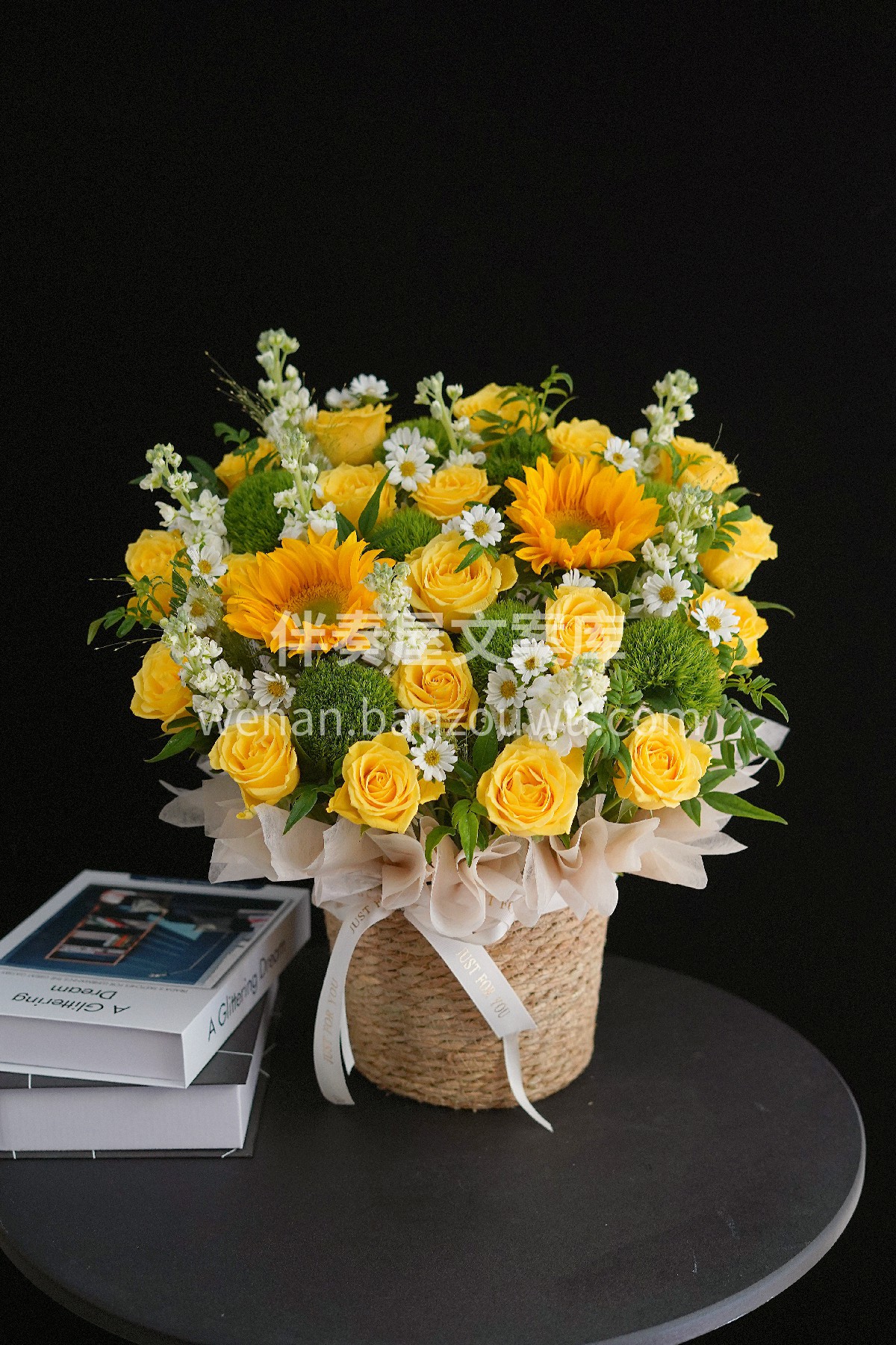 向日葵抱抱篮🌼 不是那种很甜的粉 也不是那种特别热烈的红 它 配图1