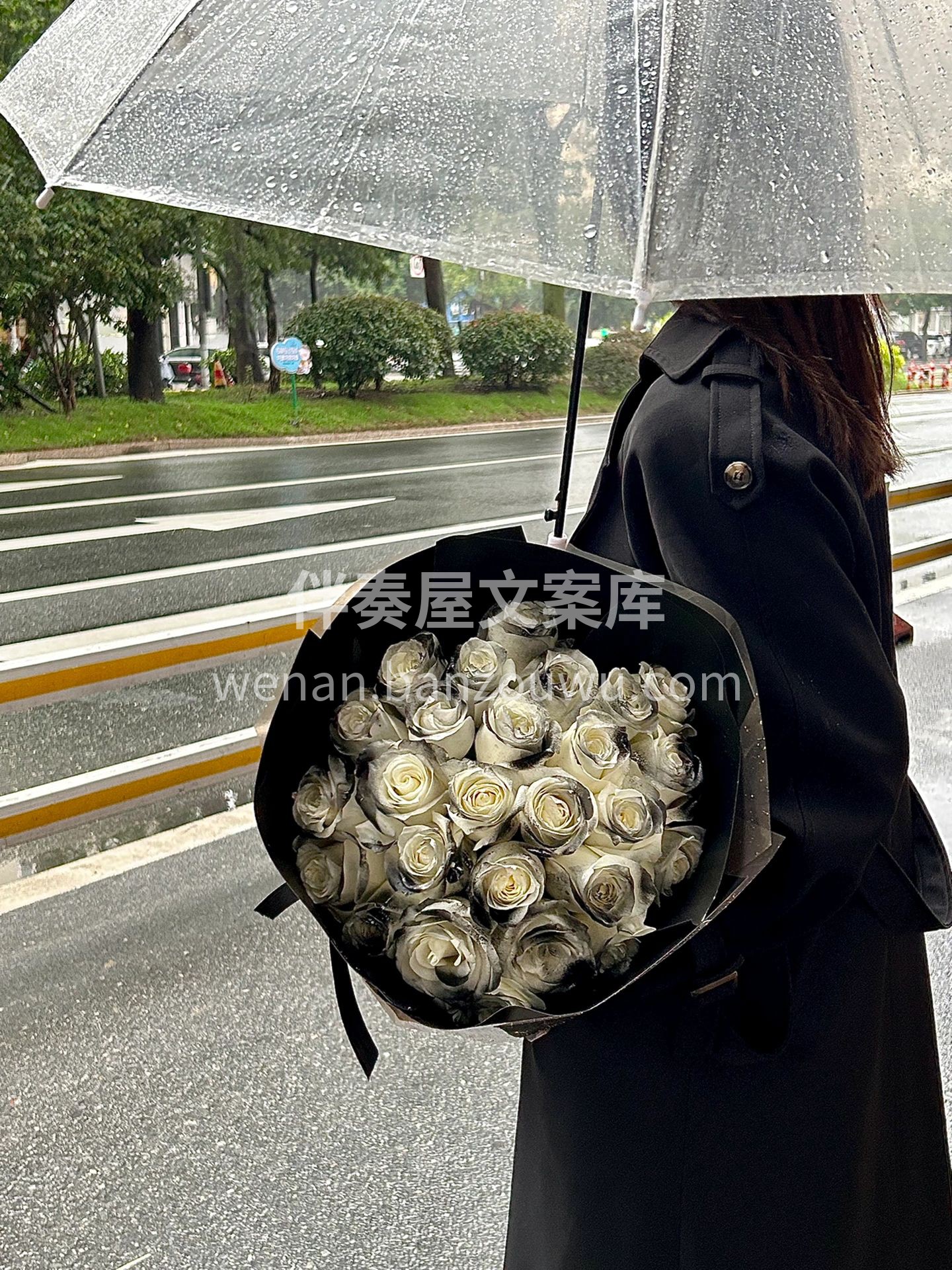 黑骑士玫瑰花束 一束送男生女生都很适合的 配图1