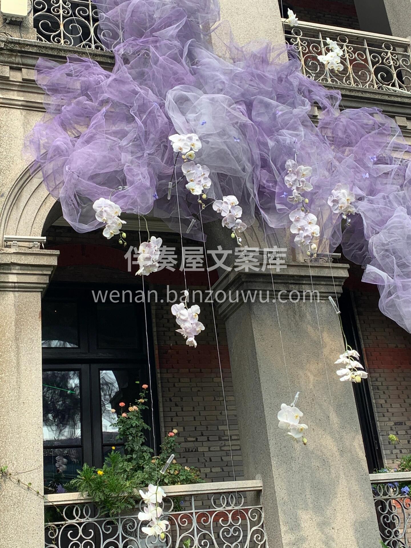 分享绝美紫色场地婚礼💜 紫色象征👰🤵爱情的高贵与永恒 浪漫与 配图2
