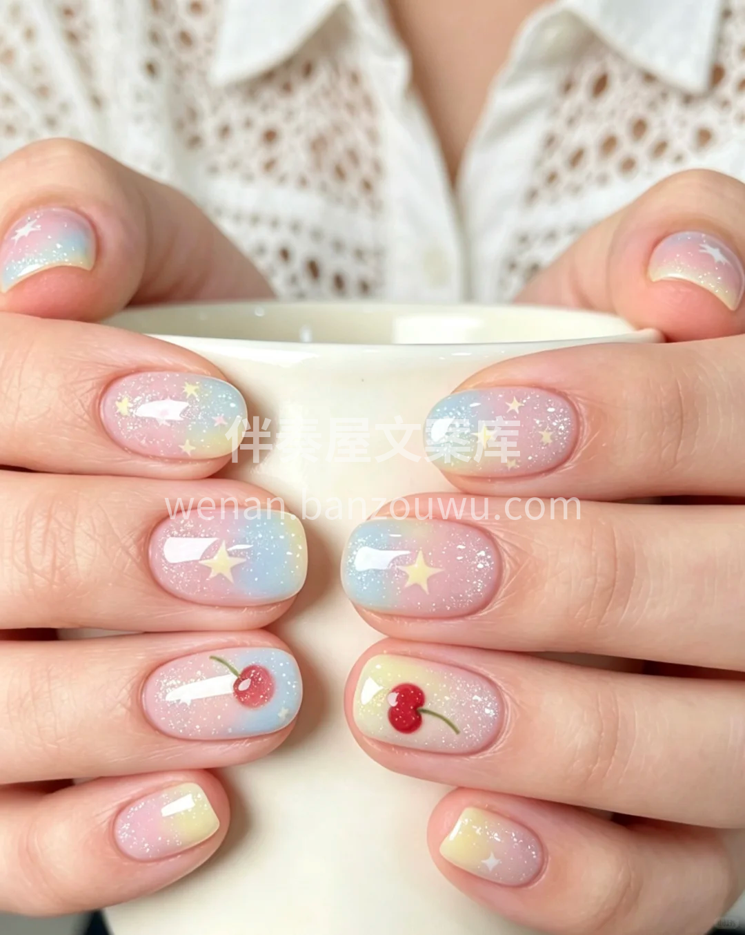 Nail share|ins风彩色美甲💅