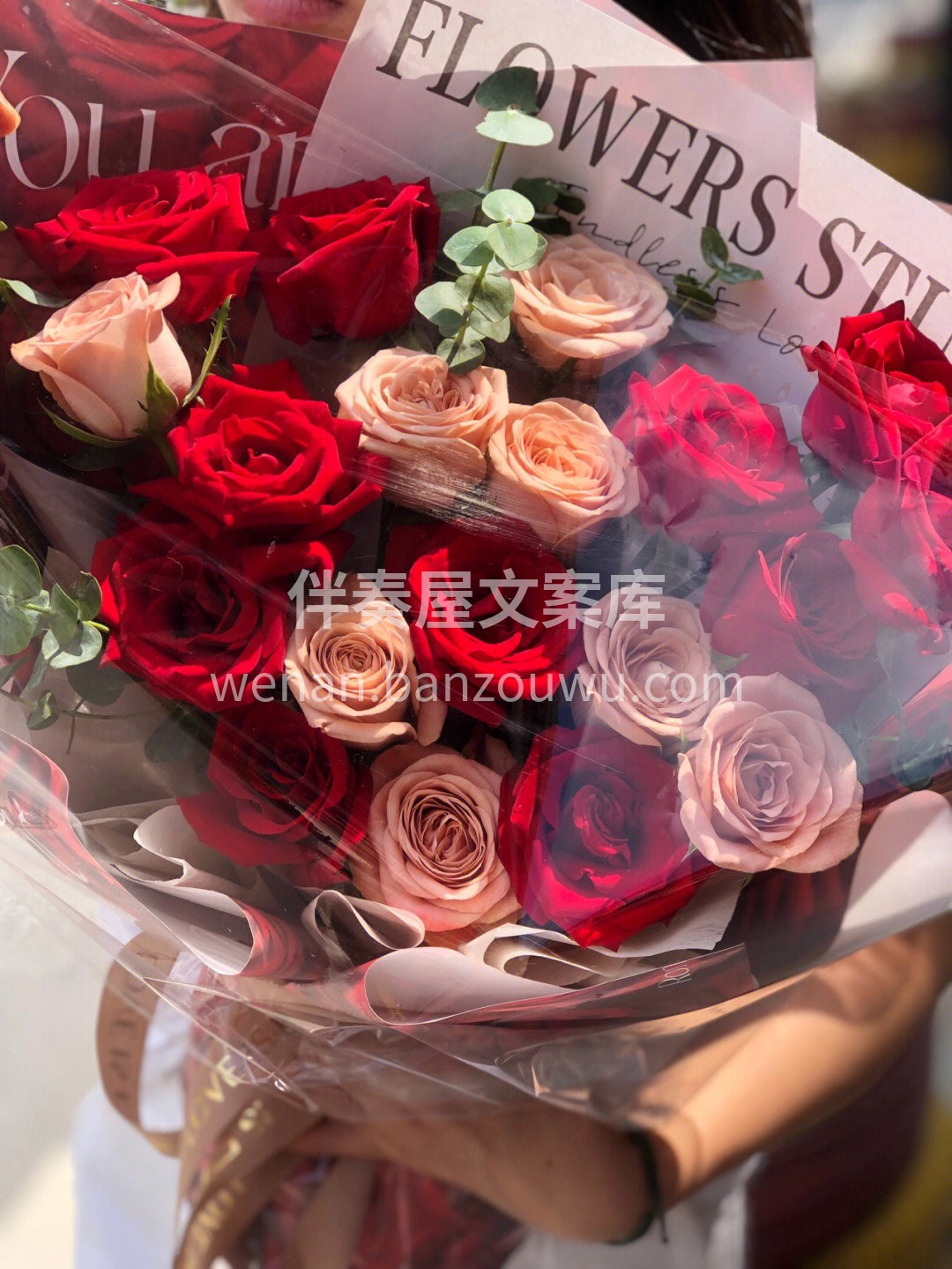 红玫瑰+卡布奇诺 双份的玫瑰，双份的爱  配图1
