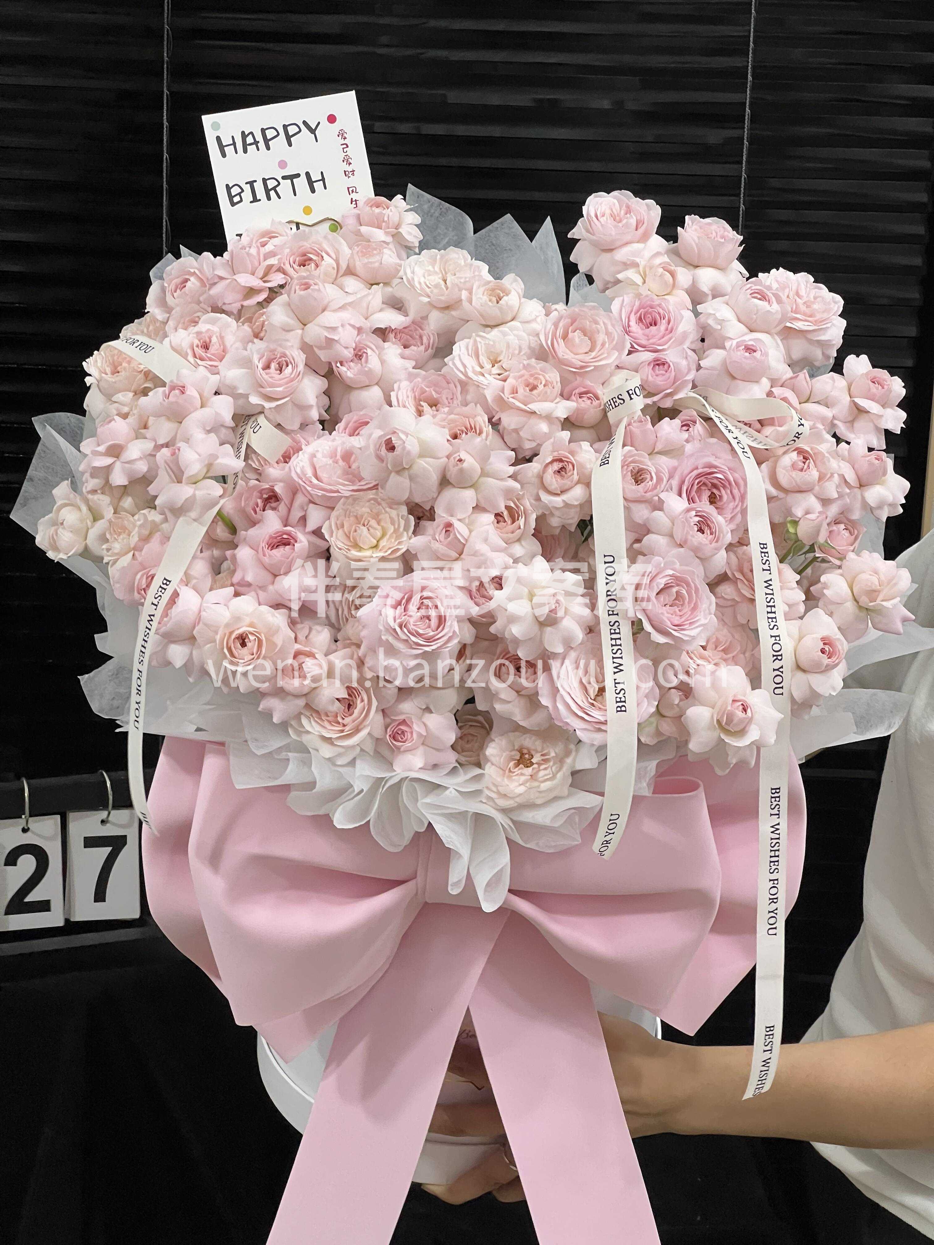 真不敢想🎀 收到这束蝴蝶结仙子之吻爱心抱抱桶🌸 会有多幸福💗 配图3