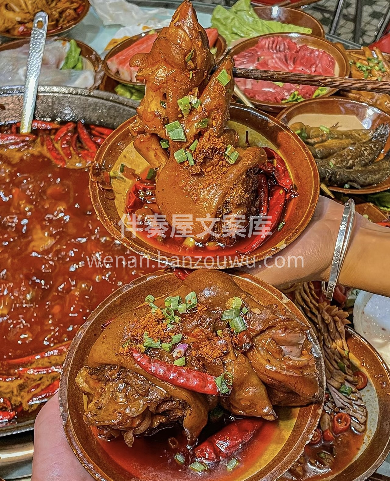 蹄花煮火锅！真的无敌了好好吃啊啊啊！煮的 配图2