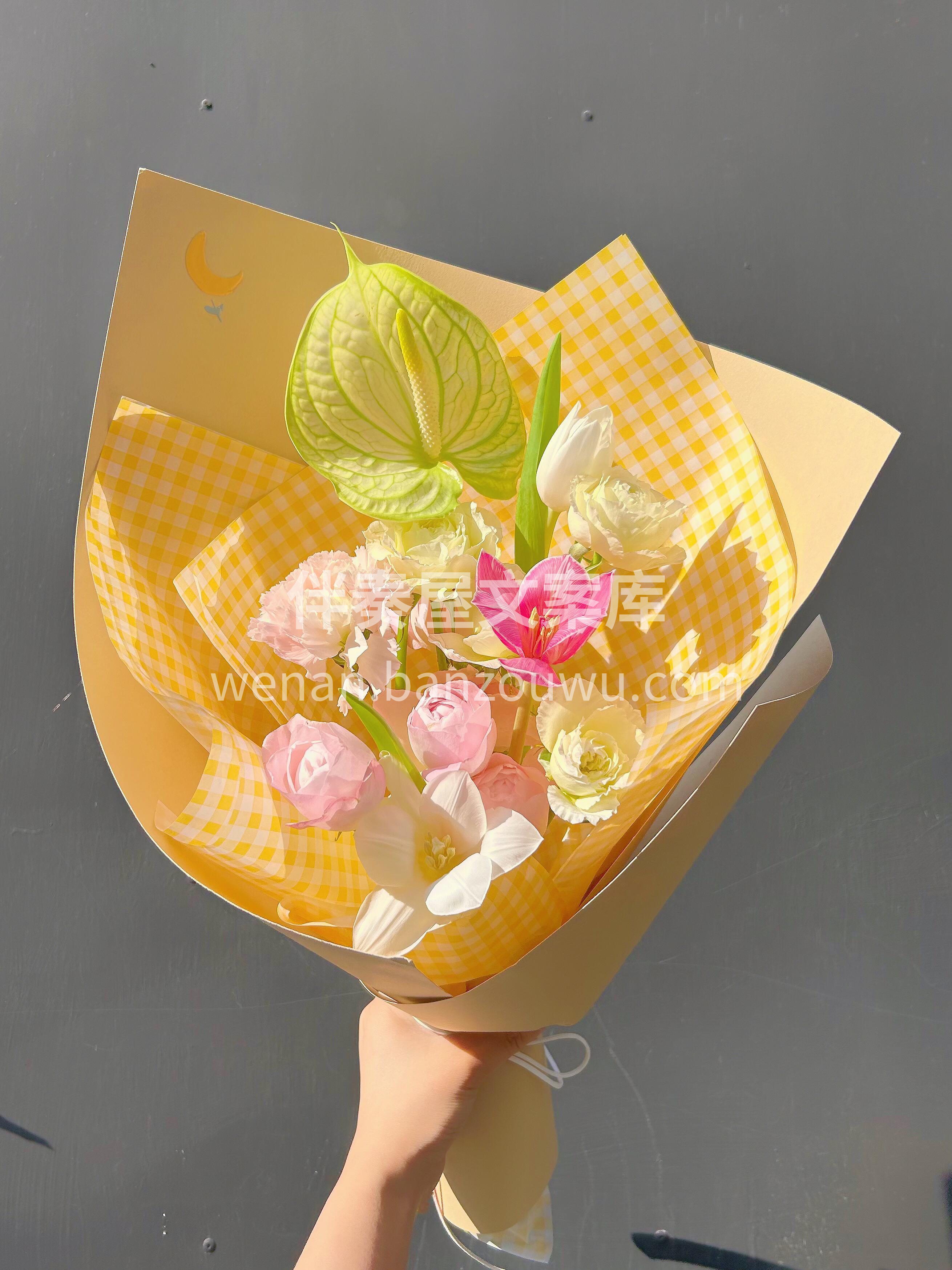 💛简约混搭小花束 热烈且自由 正是我们肆 配图2