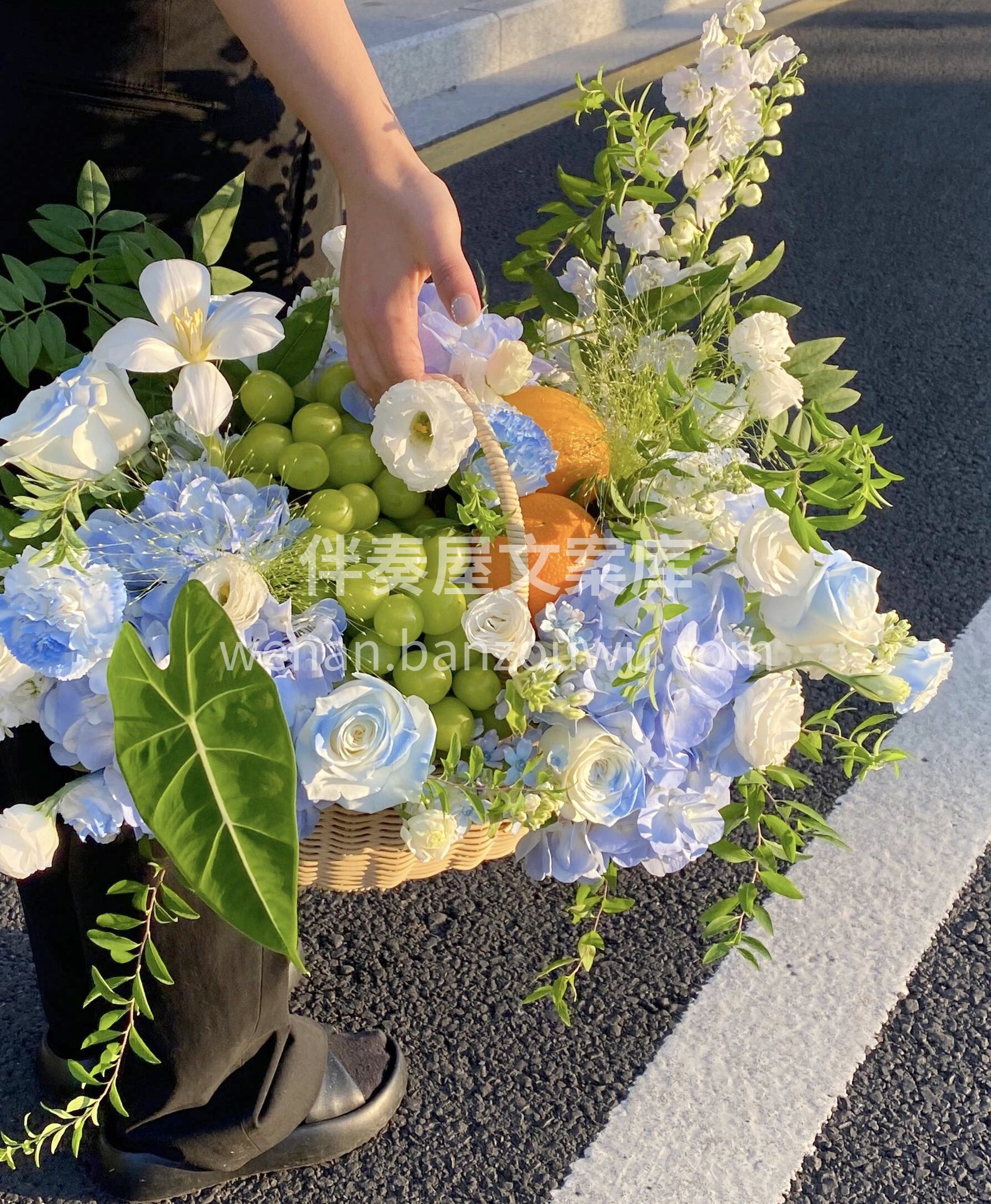 送礼的最佳方式莫过于此啦☺ 既要真心 ❤也要真实 🍊 水果花 配图2