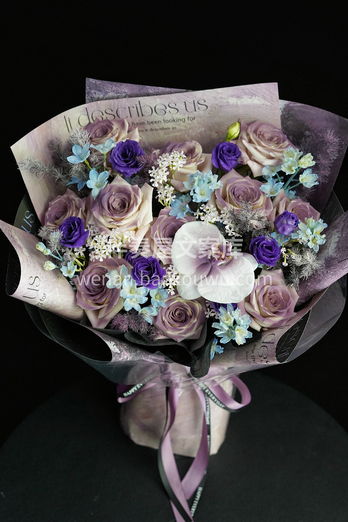 暗色系💜乌梅子酱花束 藏起锋芒 暗调前行✨ 不讨好世界🌼 只 配图2