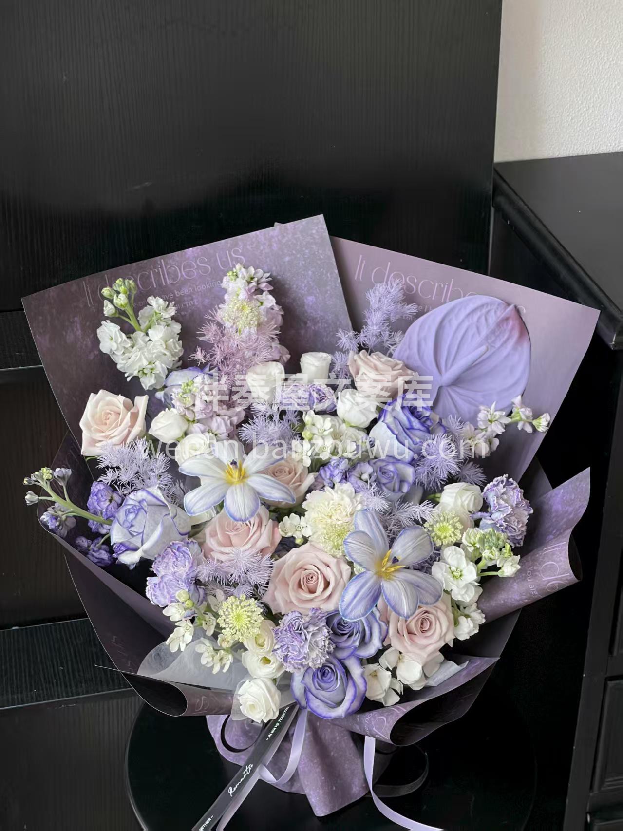 紫色💜是优雅与神秘的结合🌸是格调与品味的象征 把普罗旺斯的浪 配图2