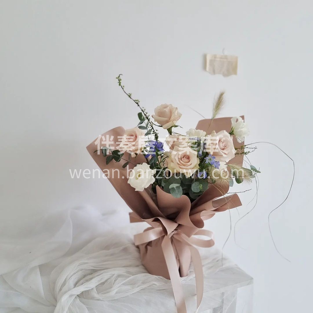 客订韩式花束 这款花花着重花束的高低层次 配图2